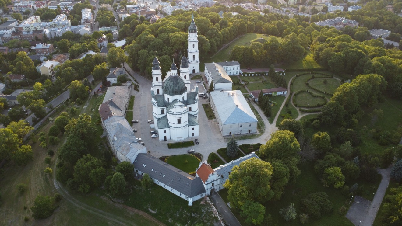 Chełm Górka Chełmska Atrakcje w Chełmie z Drona 